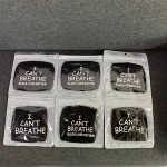 I Cant Breathe Fashion Face Shield Mask Washable Cotton Black Lives Matter Designer Party Mask Adults Letter Print Cloth Masks