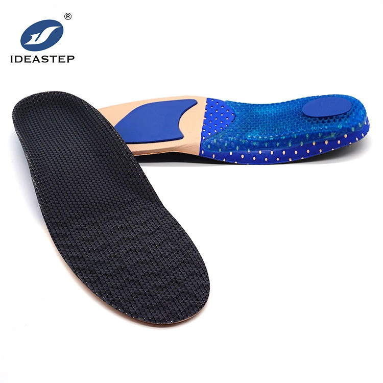 Ideastep factory directly supply skate insole orthotic heel cushion inserts shoe pads poron foam insole