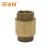 Import ifan 1/2 - 4 Inch Water Vertical Small Spring Flap Hexagon Brass Check Valve from China