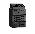 ILUMAY acrylic desk makeup organizer storage box