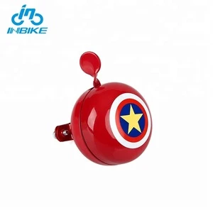 INBIKE OEM Hot Sale Small Red Cycling Musical Bicycle Bell