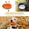 Indestructible Natural Rubber Pet Toy Beef Flavor Bite-resistant Dog Dental Tooth Clean Ring Dog Toys