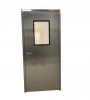 Industrial modular cleanroom door stainless steel double swing clean room doors