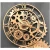 Import Industrial restaurant big wall metal clock home decorative from China