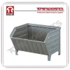 Industrial rigid metal warehouse storage pallet cage (L800*W500 mm/OEM)