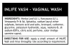 INLIFE Vash - Vaginal Intimate Feminine Wash Product (pH 3.5) Paraben Free - 200 ml Pack, GMP Certified Manufacturing Facility