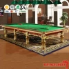 International Standard solid wood frame marble slate cheapest 9ft 10ft 12ft snooker billiard tables on sale