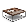 Internet Sensation coffee table industrial style square furniture
