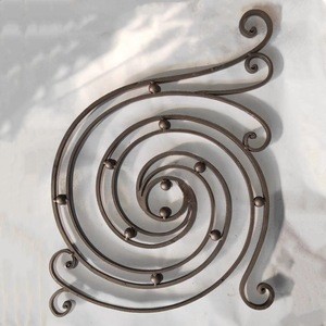 Iron Panels  Used   On Building  Balcony  Art Staircases