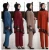 Import Islamic Women Clothing Stoned Abaya Dubai Robe Caftan Jilbab Abaya Modest Design Kaftan Abaya Wholesale in Dubai Middle East from China