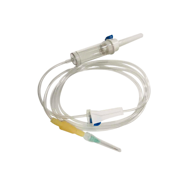 Buy Iv Infusion Set Catheter Tube With Y Site Connector Assembly Line ...