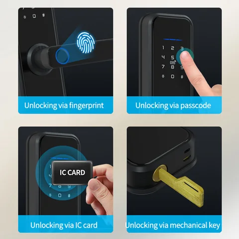 View of Security Door and Keyless Entry Locks | Schlage