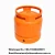 Import JG Nigeria Kenya Ghana Orange 6kg Portable LPG Gas Camping Cylinder from China