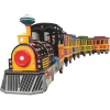 Kids and adult Shopping mall amusement park rides electric trackless train for sale