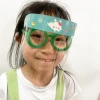 kids cartoon transparent reusable glasses face shields full face protective visor