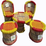 Kids Chair and Stool Set for Sitting and Study Furniture