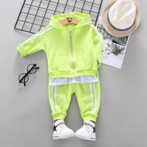 Kids Clothing For Boys 2pcs Sets Sport Boys Girls Suits Child Clothes Spring Autumn Baby Toddler Tracksuits Boutique Outfits