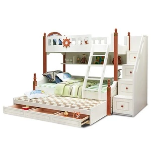 Kids Double Bunk Bed Children Bedroom Furniture Bunk Bed--901