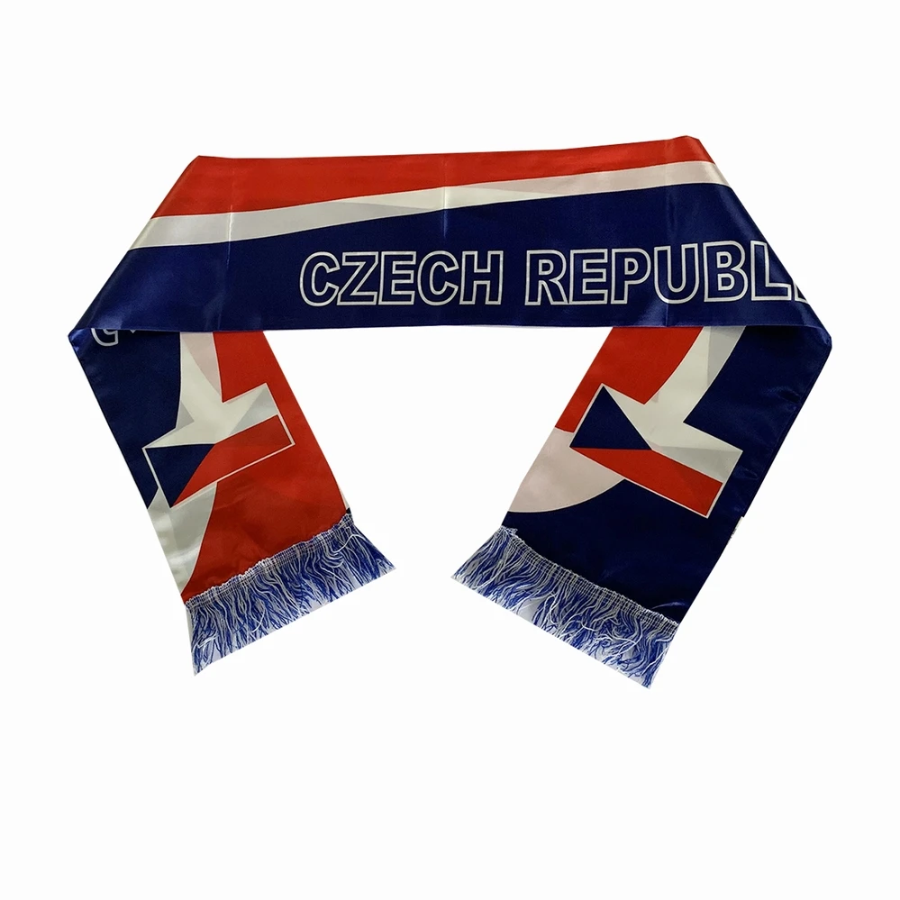 Knitted Sport Custom Made Czech Sports scarf