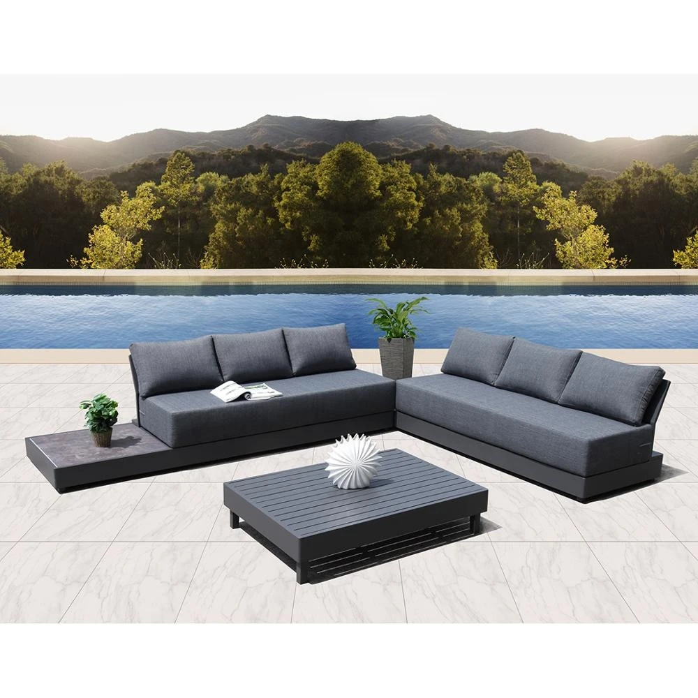 KT aluminum modern outdoor sofa outdoor furniture garden furniture set