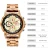 Import KUNHUANG 1010 Zebra Wooden Watches Custom Logo Timepieces Luxury Men Chronograph Wood Watch from China
