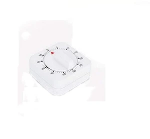 large dial  Mechanical Kitchen Timer/60 Mins/White
