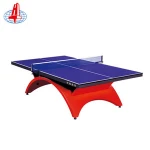 large rainbow table tennis table