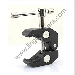 LC2413 Camera Articulating Magic Friction Arm SMALL Clamp Crab Pliers Clip for Photo Studio Accessories