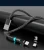 Import LED Magnetic Alloy Braided Micro USB/C-Type/IOS 3-in-1 Charging Cable 3A Multi-Interface Data Cable Mobile Phone Charger from China