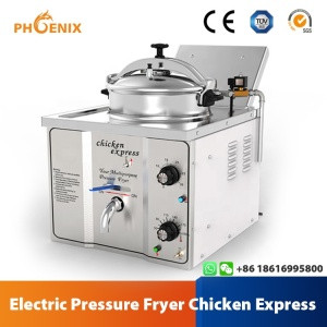 Less Oil Prices Good Spare Parts Provided Kuroma Small Commercial Counter Top Electric Pressure Deep Fryer Chicken Express