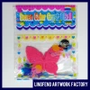LF-154-16 linkfun wholesale 2.5*3cm eva butterfly water swelling toys