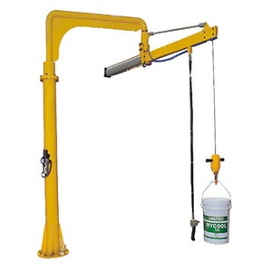 lifting max 5 Ton material electric chain block hoist jib cranes