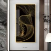 Light luxury Interior Decoration Wall Painting Framed Abstract Art with Acrylic Paints