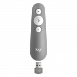 Logitech R500 Presenter Laser Pointer Page Pen Wireless Dual Connect Compatible Pen Grey