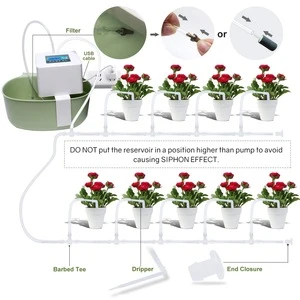 Low Power and Lack Water Detection and Protection Automatic Drip Irrigation Kit watering system