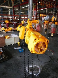 Low Price 0.3T 0.5T 1T 2T 3T 5T 7.5T 10T Kito Type Electric Chain Hoist with Electric Trolley 1P/3P HHBB Electric Winch