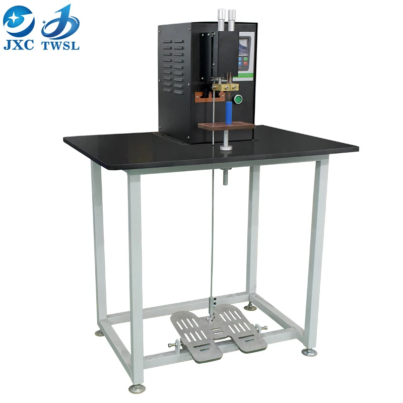 Low price battery cell manual spot welding machine for mobile battery and small battery pack TWSL-2118
