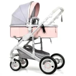 Luxury 3 in 1 foldable shopping mall baby stroller aluminium alloy travel lightweight newborn pram baby stroller