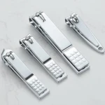 Luxury flash gold 19 Pieces Nail Clipper Set stainless steel Manicure Pedicure Set Nail File 19pcs Women Men Nail Tool Kit