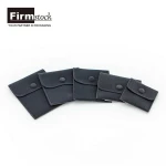 luxury with logo dark gray jewelry bag ring bracelet necklace POUCH microfiber jewelry storage bag jewelry packaging small box