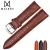Import MAIKES New Design Watch Band Genuine Leather Watch Strap 12mm-24mm Watches Bracelet Watch Accessories Black Watchbands For Casio from China