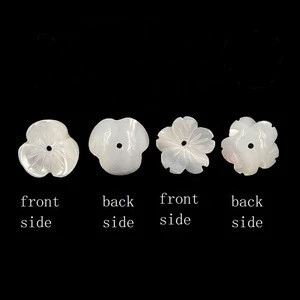 manufacturers shell beads 10mm flower shaped shell beads for jewelry making