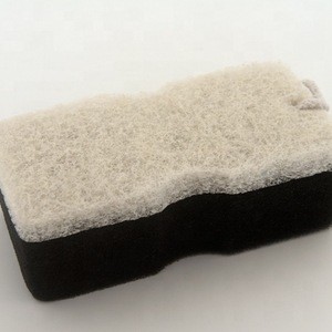 Massage brush for shower made by Soft Nylon fiber combined with PU Shower Sponge