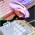 Mechanical Keyboard USB Wired Ergonomic Backlit Mechanical Feel Gaming Keyboard and Mouse Set with Aluminium Alloy Panel