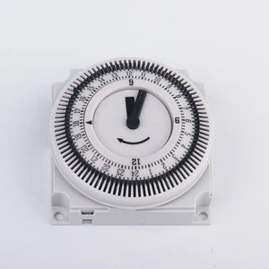 mechanical programmable 24 hour din rail timer switch