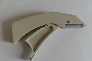 Medical disposable surgical absorbable skin stapler for single use