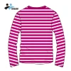 Men/Ladies new designs popular sports stripe long sleeve shirt