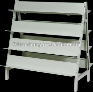 metal book stand/ furniture book rack design