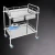 Import metal furniture stainless steel hospital medical trolley from China