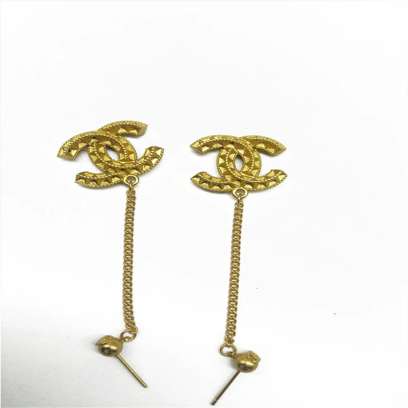Metal jewelry machine processing factory oem wholesale metal gold earrings round stud jewelry making components supply earrings